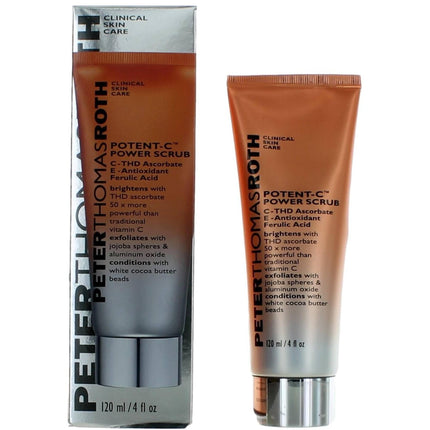 Peter Thomas Roth Power Scrub - Potent-C Brightens with THD Ascorbate , 4 oz ,