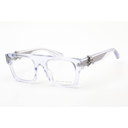 Philipp Plein Men's Eyeglasses - Rectangular Shape Shiny Crystal Frame | VPP056X 880Y ,