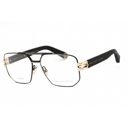 Philipp Plein Men's Eyeglasses - Rose Gold with Semi Matt Black Frame | VPP022M 0302 ,