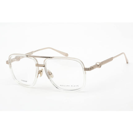 Philipp Plein Men's Eyeglasses - Rose Gold with Semi Transparent Frame | VPP063M 0302 ,