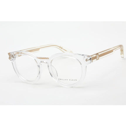Philipp Plein Men's Eyeglasses - Shiny Crystal Oval Full-Rim Frame | VPP024V 0880 ,