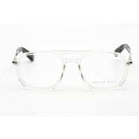 Philipp Plein Men's Eyeglasses - Shiny Crystal Pilot Plastic Frame | VPP018M 0880 ,