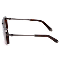 Philipp Plein Men's Sunglasses - Brown Plastic Frame Gradient Lens | SPP008M 0777 ,
