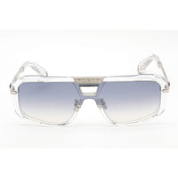 Philipp Plein Unisex Sunglasses - Shiny Crystal/Silver Plastic Frame | SPP008M P79X ,