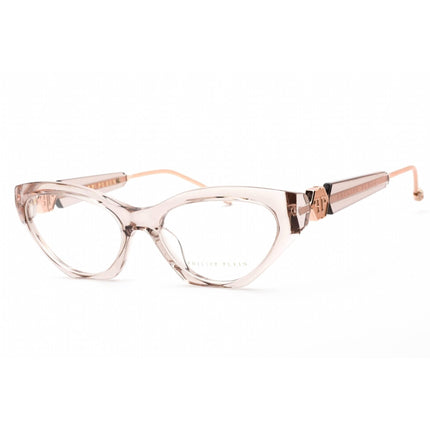 Philipp Plein Women's Eyeglasses - Cat Eye Transparent Beige Frame | VPP069S 07T1 ,
