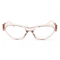 Philipp Plein Women's Eyeglasses - Cat Eye Transparent Beige Frame | VPP069S 07T1 ,