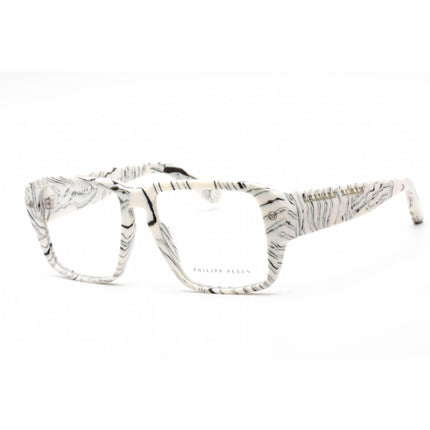 Philipp Plein Women's Eyeglasses - Full Rim Marbled Ivory Plastic Frame | VPP081 09YL ,