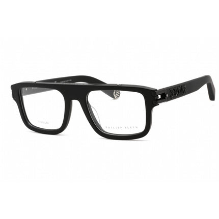 Philipp Plein Women's Eyeglasses - Rectangular Shape Matte Black Frame | VPP021V 0703 ,