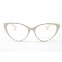 Philipp Plein Women's Eyeglasses - Shiny Cream Plastic Cat Eye Frame | VPP052M 03GF ,