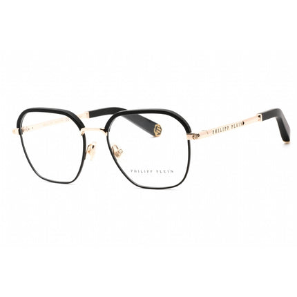 Philipp Plein Women's Eyeglasses - Shiny Rose Gold Rectangular Frame | VPP017M 0302 ,