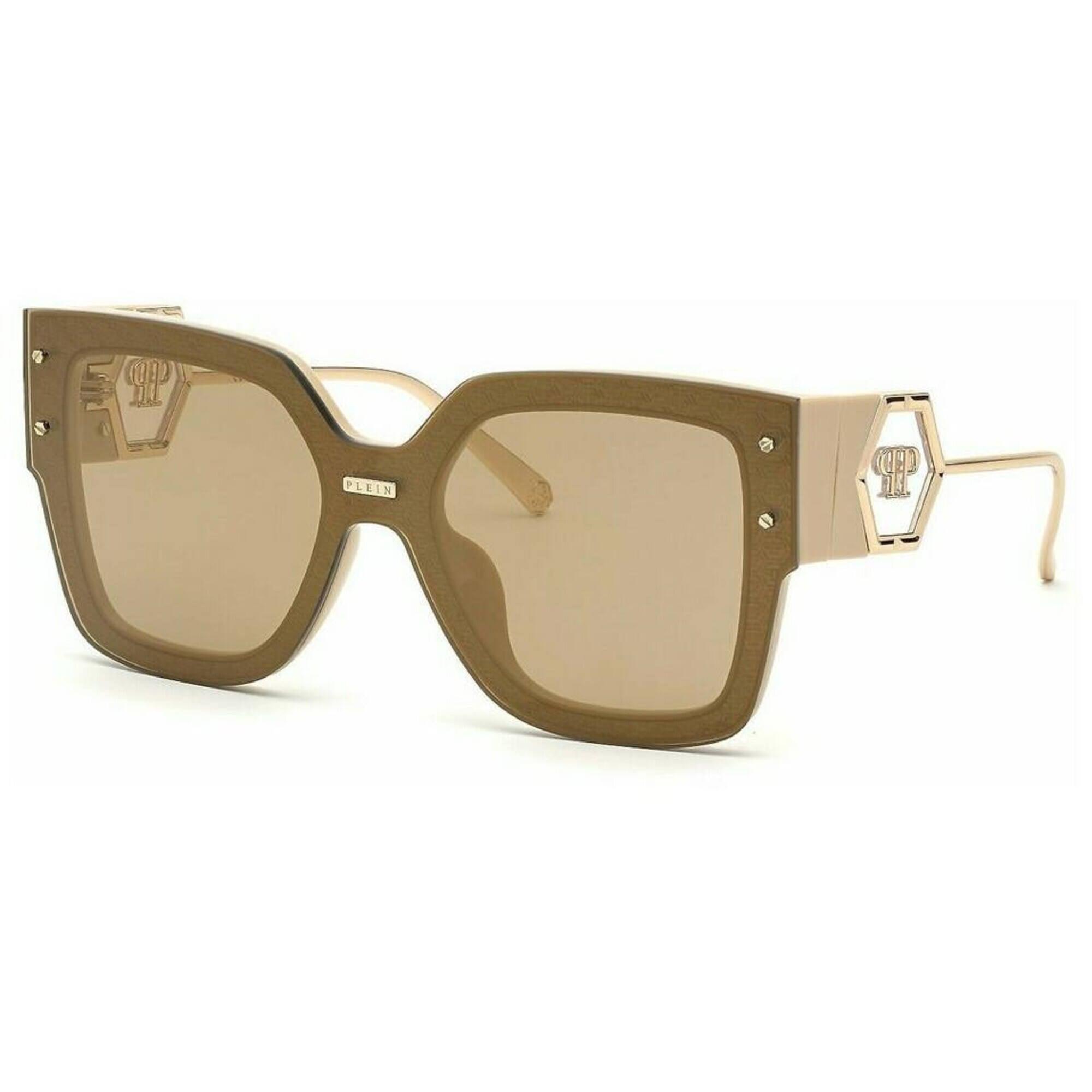 Philipp Plein Black Acetate Sunglasses