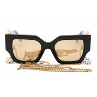 Philipp Plein Women's Sunglasses - Black Plastic Cat Eye Shape Frame | SPP103S 700G ,