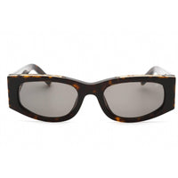 Philipp Plein Women's Sunglasses - Brown Cat Eye Shape Frame Grey Lens | SPP025S 0722 ,