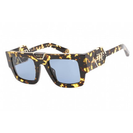 Philipp Plein Women's Sunglasses - Full Rim Brown Havana Rectangular | SPP092M 0781 ,
