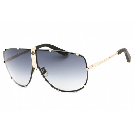 Philipp Plein Women's Sunglasses - Full Rim Gold Metal Aviator Frame | SPP075M 0376 ,