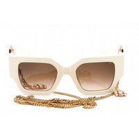 Philipp Plein Women's Sunglasses - Ivory Plastic Cat Eye Shape Frame | SPP103S 09ZQ ,