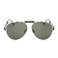 Philipp Plein Women's Sunglasses - Shiny Palladium Metal Aviator Frame | SPP048M 0583 ,