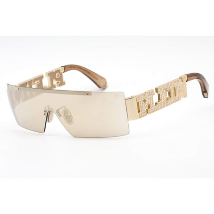 Philipp Plein Women's Sunglasses - Shiny Rose Gold/Brown Metal Frame | SPP032S 300G ,