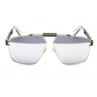 Philipp Plein Women's Sunglasses - Silver Metal Aviator Shape Frame | SPP049M K07X ,