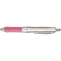 Pilot Ballpoint Pen - Dr. Grip Center of Gravity Clear and Pink Medium Point | 36192 ,