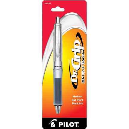 Pilot Ballpoint Pen - Dr. Grip Center of Gravity Clear Barrel Smooth Writing | 36184 ,