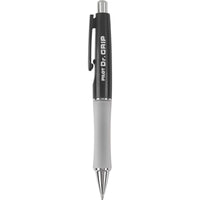 Pilot Ballpoint Pen - Dr. Grip Refillable and Retractable Black and Grey | 36100 ,