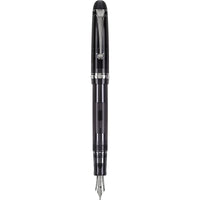Pilot Fountain Pen - Custom 74, Black Smoke Barrel ,