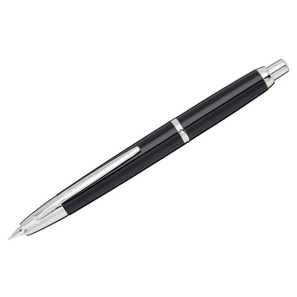 Pilot Fountain Pen - Decimo Vanishing Point Black Lacquered Metal ,
