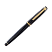 Pilot Fountain Pen - Falcon, Black with Gold Accents ,