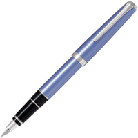 Pilot Fountain Pen - Metal Falcon Screw On Cap Sapphire Barrel ,