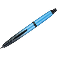 Pilot Fountain Pen - Vanishing Point Black Ice Barrel Retractable, Medium Nib | 17185 ,
