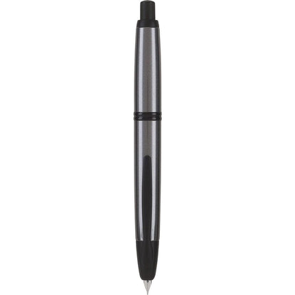 Pilot Fountain Pen - Vanishing Point Retractable Nib,  Gun Metal/Matte Black ,