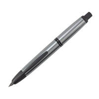 Pilot Fountain Pen - Vanishing Point Retractable Nib,  Gun Metal/Matte Black ,
