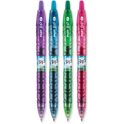 Pilot Gel Pen - B2P Bottle-2-Pen Recycled Retractable, Assorted, Pack of 4 | 36620 ,