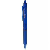 Pilot Gel Pen - Frixion Blue 1.0mm Bold Point Clicker Erasable Retractable | 11446 ,