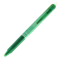 Pilot Gel Pen - Frixion Clicker Green Barrel Extra Fine Erasable Retractable | 32523 ,