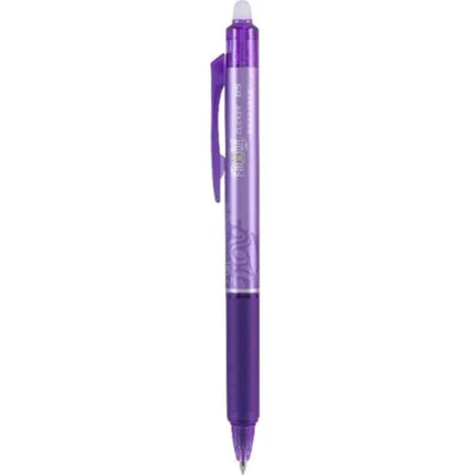 Pilot Gel Pen - Frixion Clicker Purple 0.5mm Extra Fine Erasable Retractable | 32524 ,
