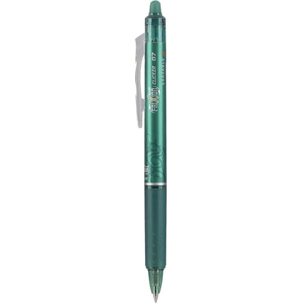 Pilot Gel Pen - Frixion Clicker Refillable and Retractable Green Ink Erasable | 31453 ,