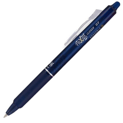 Pilot Gel Pen - Frixion Clicker Retractable 0.7mm Fine Navy Blue Erasable | 31477 ,