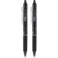 Pilot Gel Pen - Frixion Clicker Retractable Black Ink Erasable, Pack of 2 | 31460 ,
