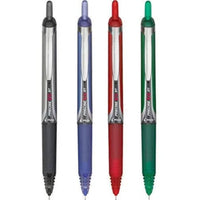 Pilot Rolling Ball Pen - Precise V5 RT Retractable Assorted Inks, Pack of 4 | 26055 ,
