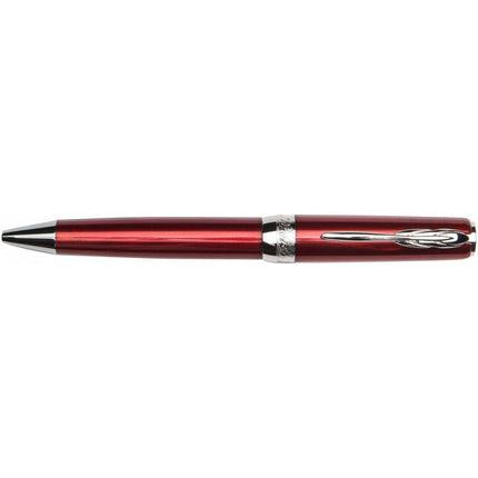 Pineider Ballpoint Pen - Full Metal Jacket MOP Resin, Army Red | SB0M0PP3103445 ,