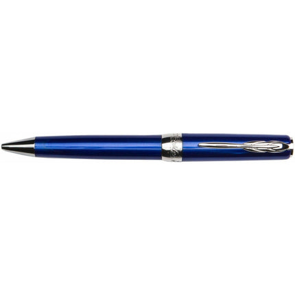 Pineider Ballpoint Pen - Full Metal Jacket Resin, Lightning Blue | SB0M0PP3103446 ,