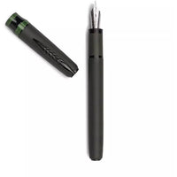 Pineider Fountain Pen - Alchemist Krakatoa Green Steel Nib, Medium | SFAM0PP3301510 ,
