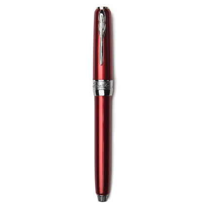 Pineider Fountain Pen - Full Metal Jacket Army Red 14k ,