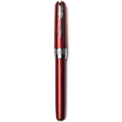 Pineider Fountain Pen - Full Metal Jacket, Army Red ,