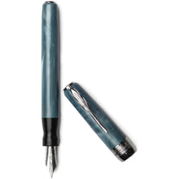 Pineider Fountain Pen - Full Metal Jacket, Ash Grey ,