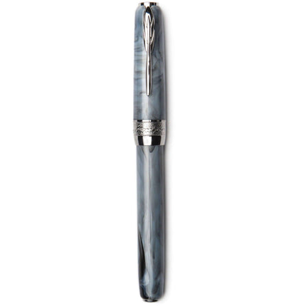 Pineider Fountain Pen - Full Metal Jacket, Coal Grey ,