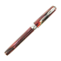 Pineider La Grande Bellezza Gemstones Fountain Pen, 14k Gold Nib - Rodolite Red ,