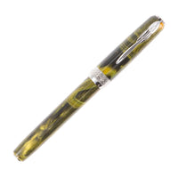 Pineider La Grande Bellezza Gemstones Fountain Pen, 14k Gold Nib - Tiger's Yellow ,